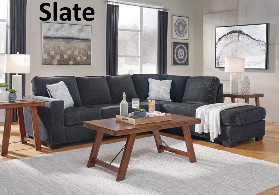 Altari L Shaped Sectional, Sofa Set, and Recliner