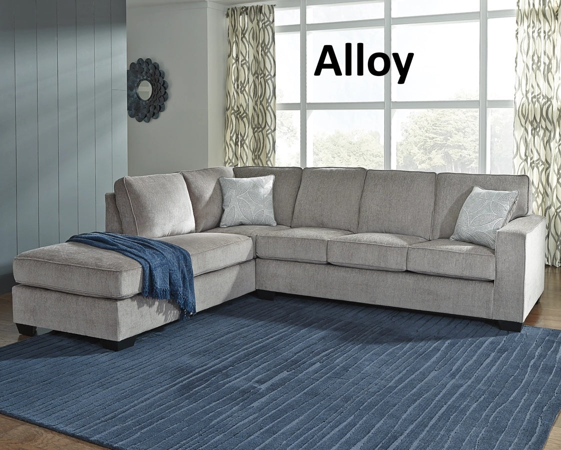 Altari L Shaped Sectional, Sofa Set, and Recliner