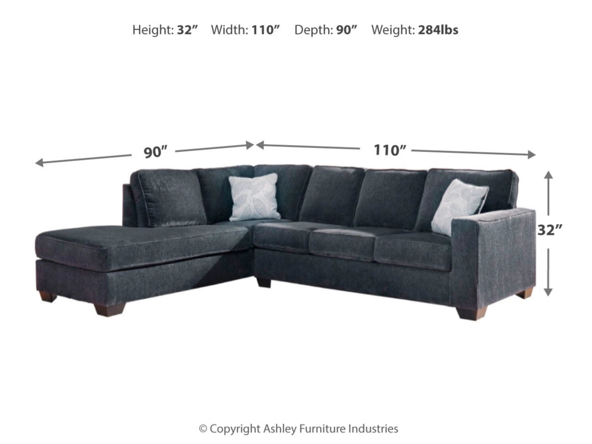 Altari L Shaped Sectional, Sofa Set, and Recliner