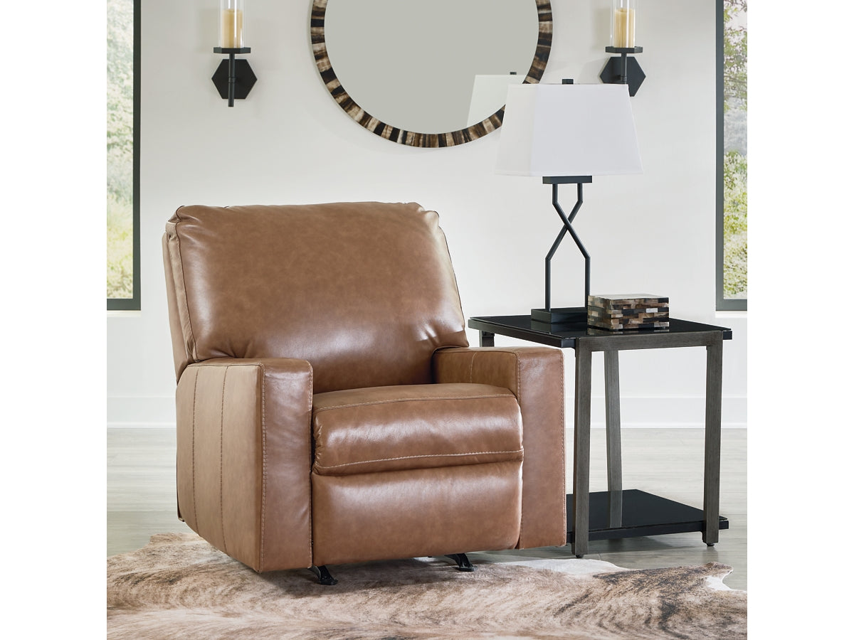 Bolsena Leather Sofa, Loveseat, and Recliner