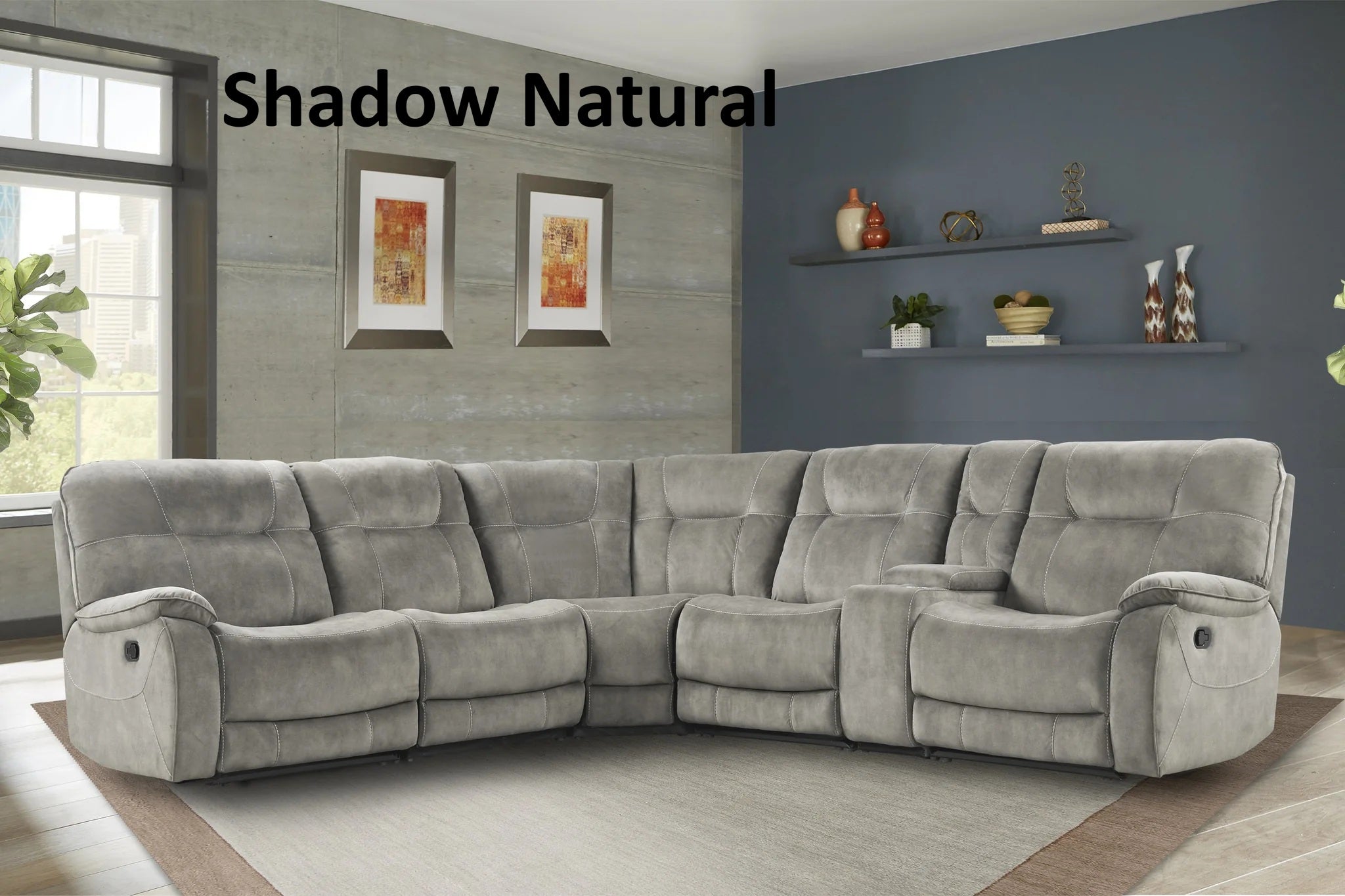 Cooper Reclining Sectional-6 Piece