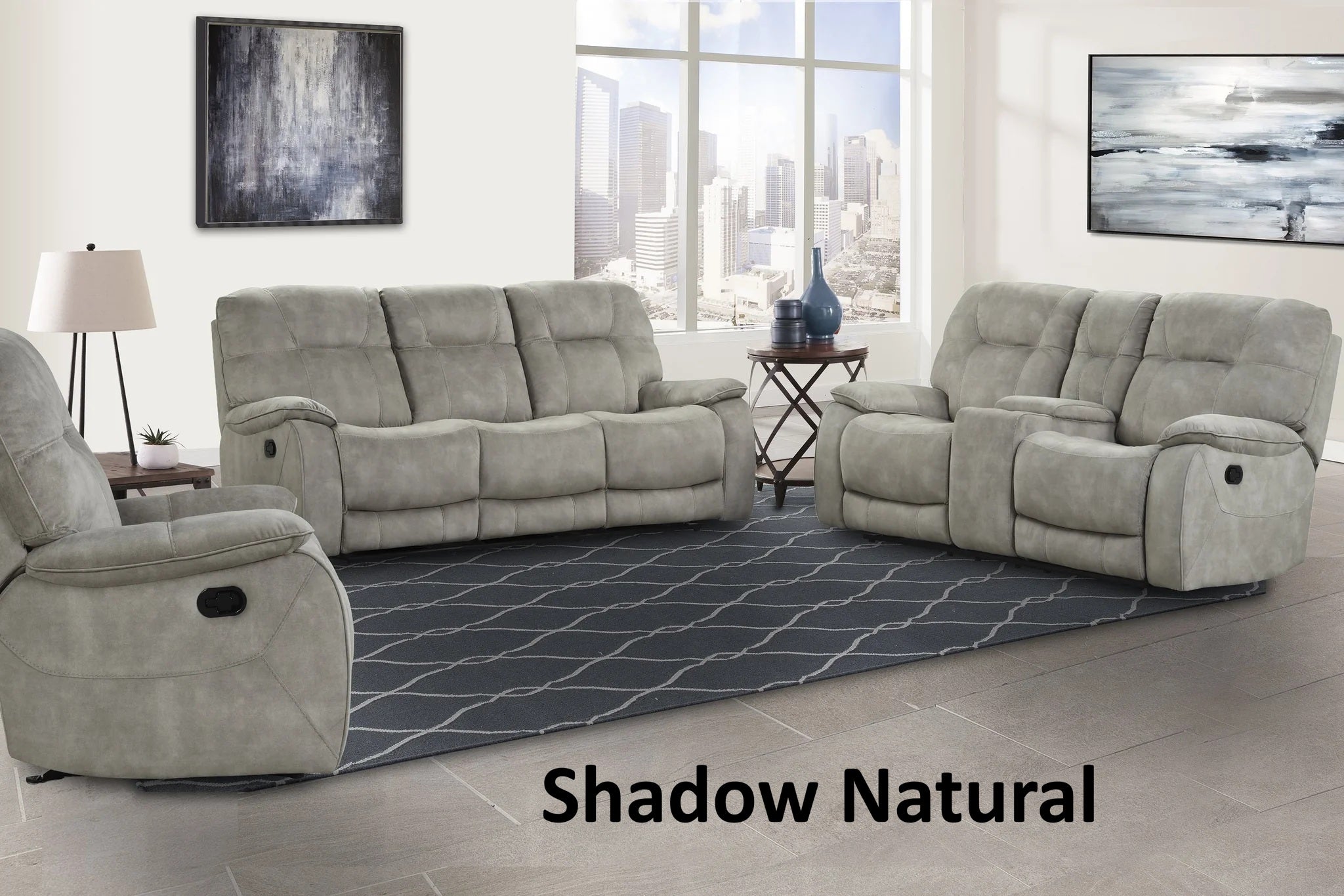 Cooper Reclining Sofa, Loveseat, and Recliner