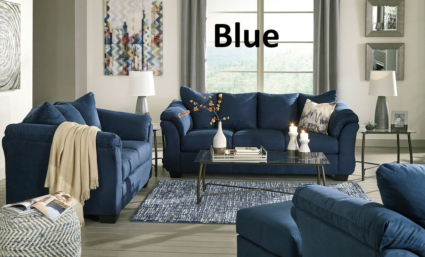 Darcy Sofa and Loveseat