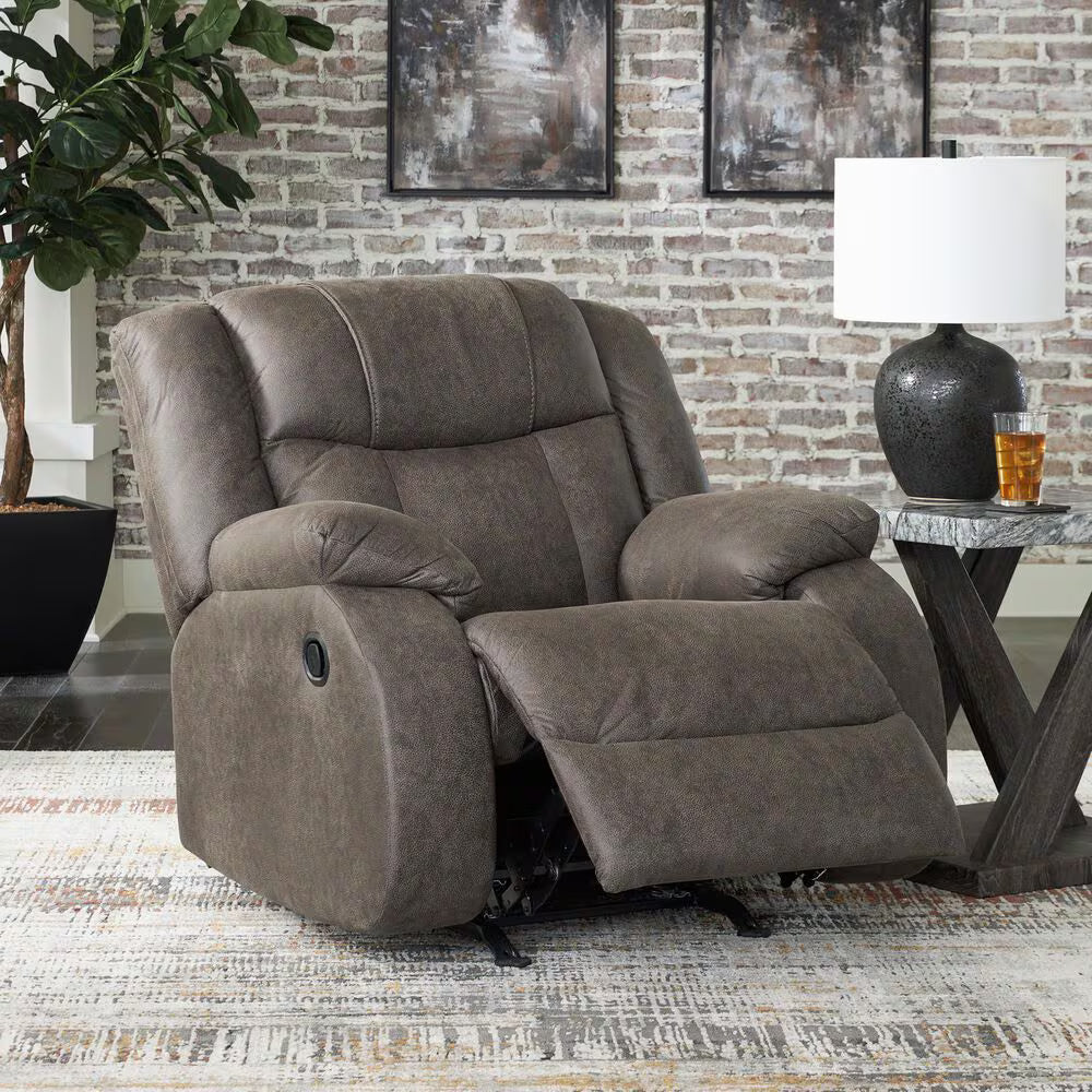 First Base Sofa and Love Reclining Set