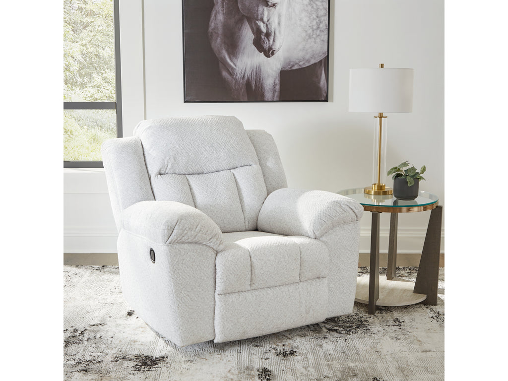 Frohn Reclining Sofa, Loveseat, and Recliner