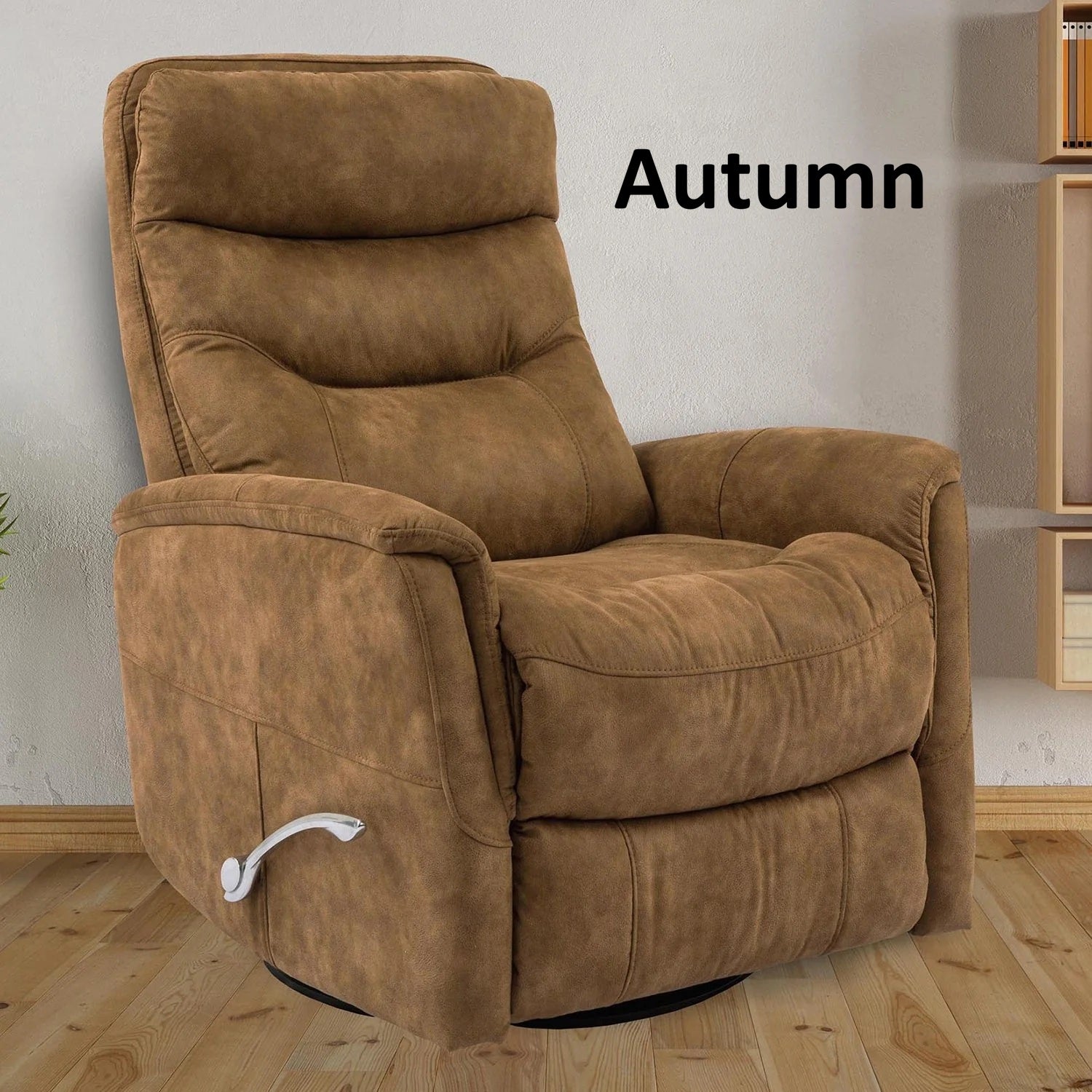 Gemini Fabric Swivel Rocker Recliner (Manual)