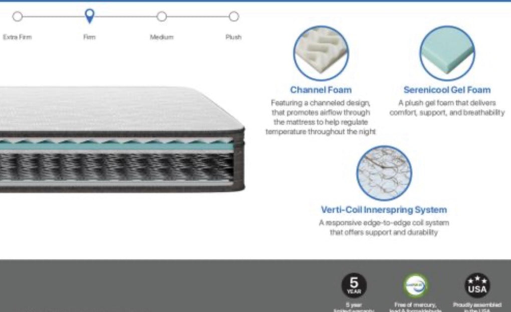 SS by Simmons- Baylen Firm Mattress