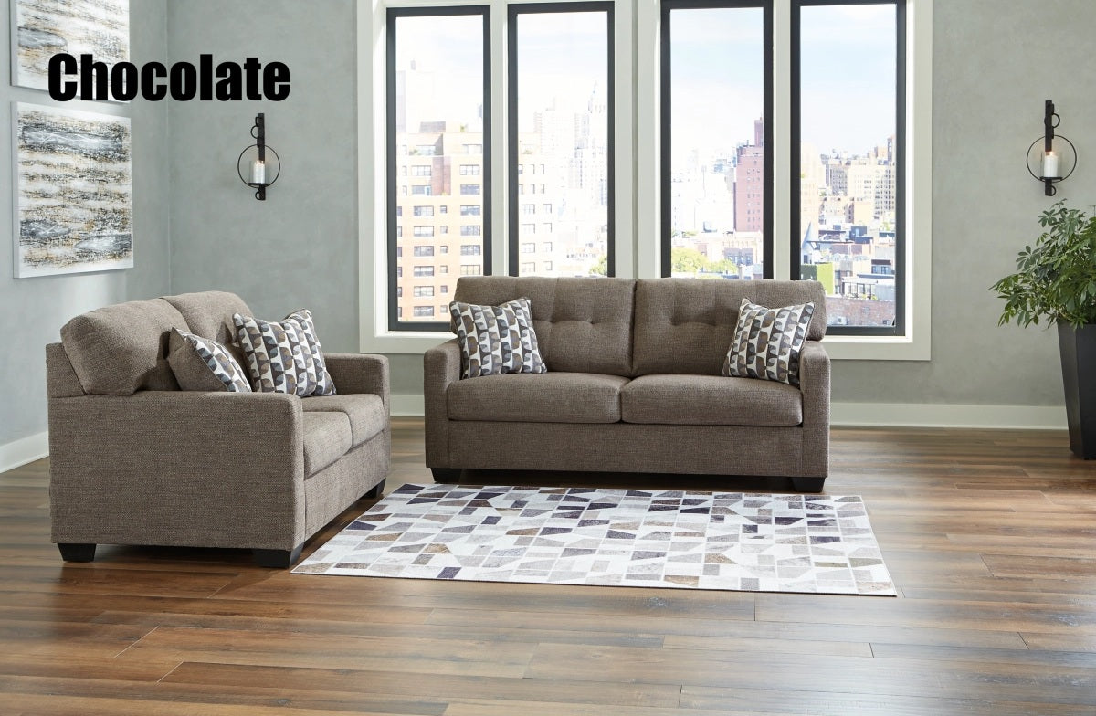 Mahoony Sofa and Love