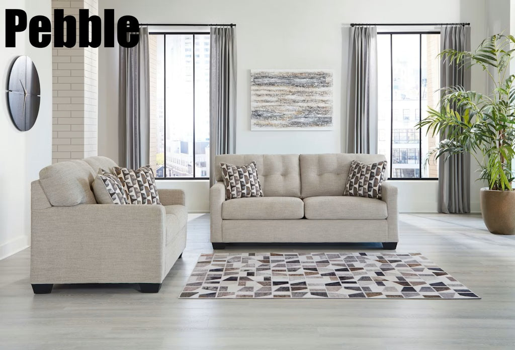 Mahoony Sofa and Love