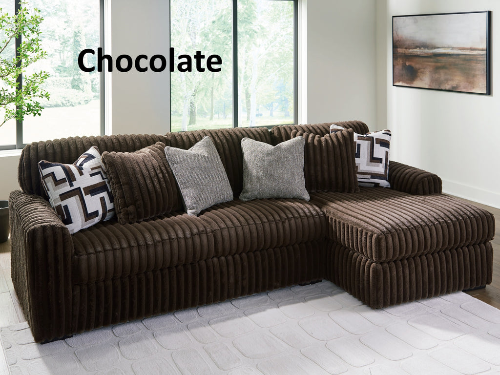 Midnight Madness 2 Piece Sectional