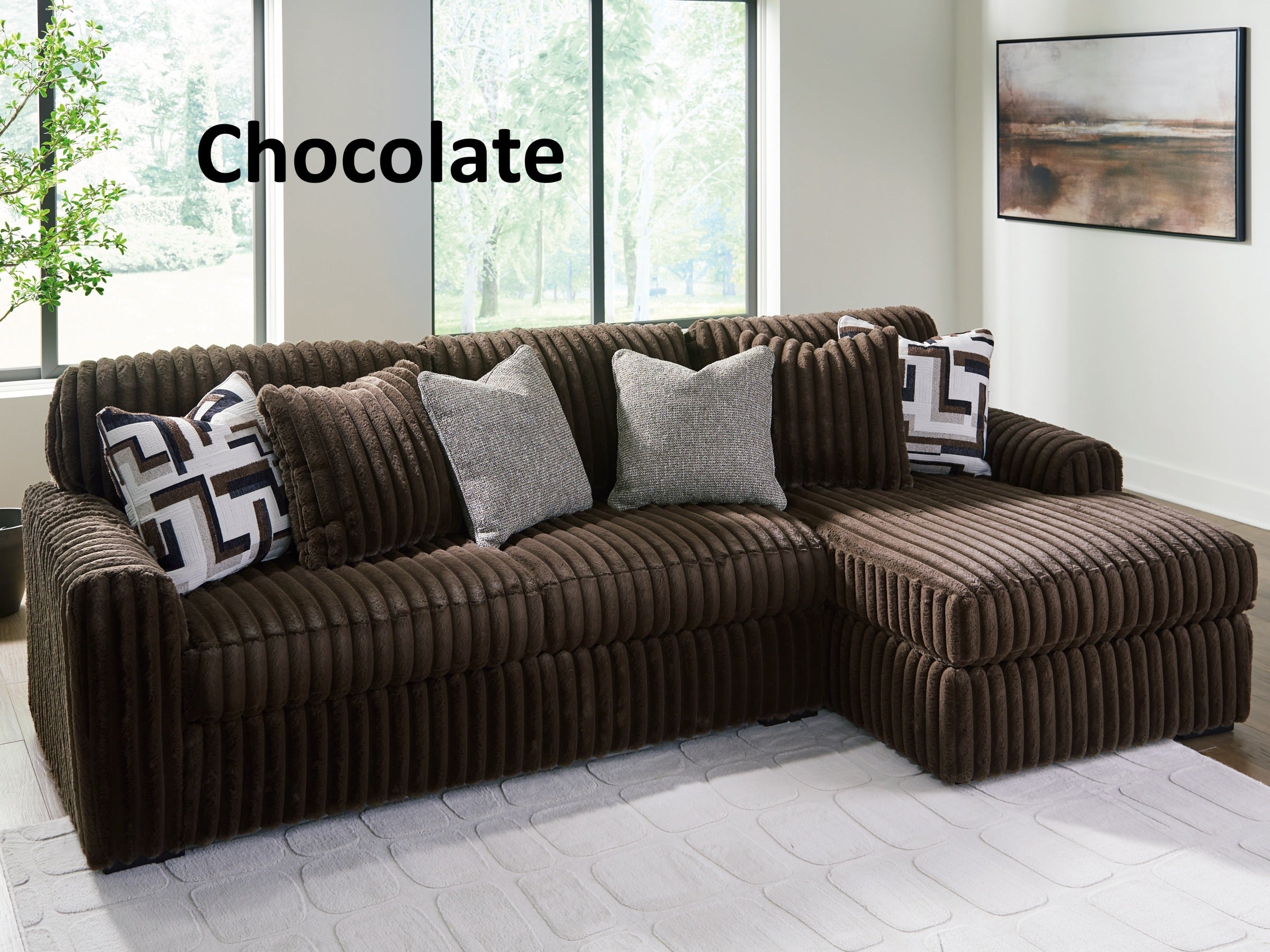 Midnight Madness 2 Piece Sectional