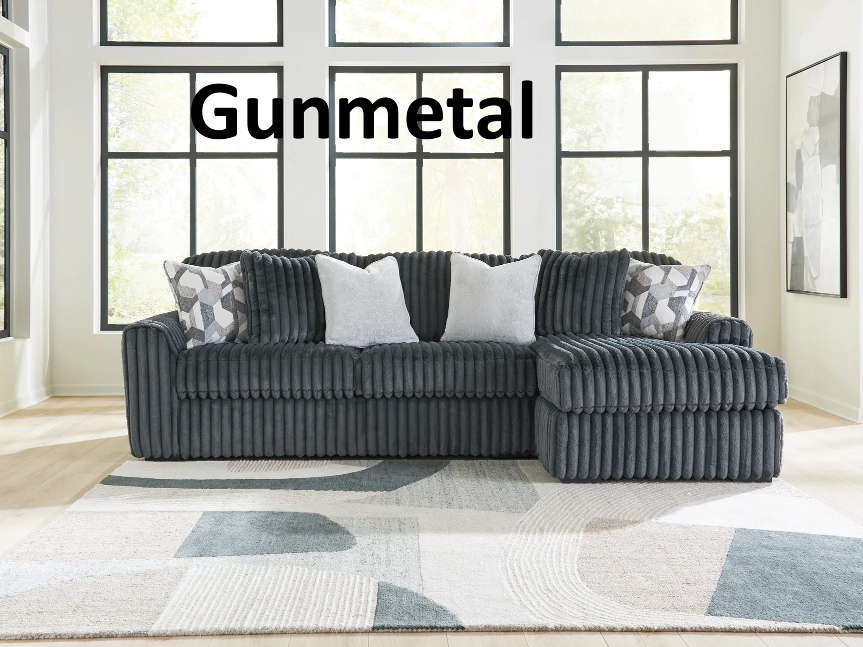 Midnight Madness 2 Piece Sectional