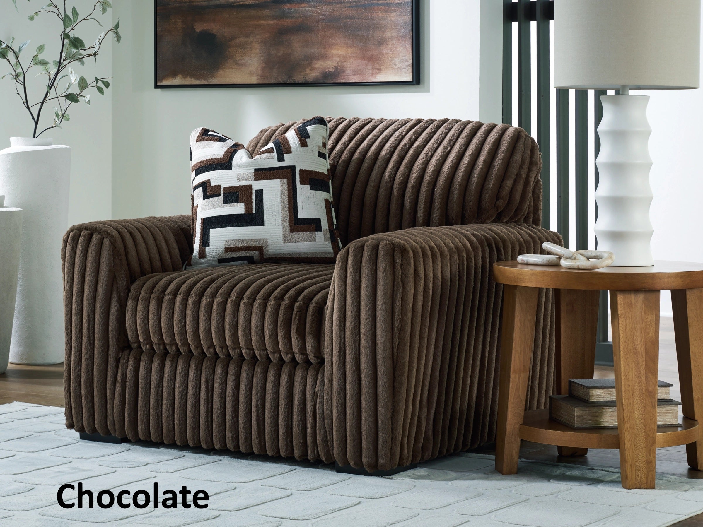 Midnight Madness Sofa, Loveseat, Chair, and Ottoman