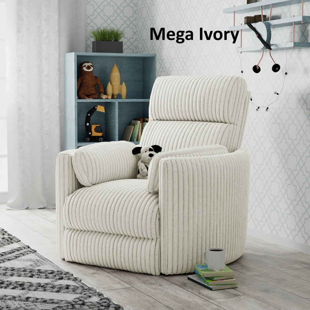 Radius Power Swivel Rocker Recliner (Fabric)