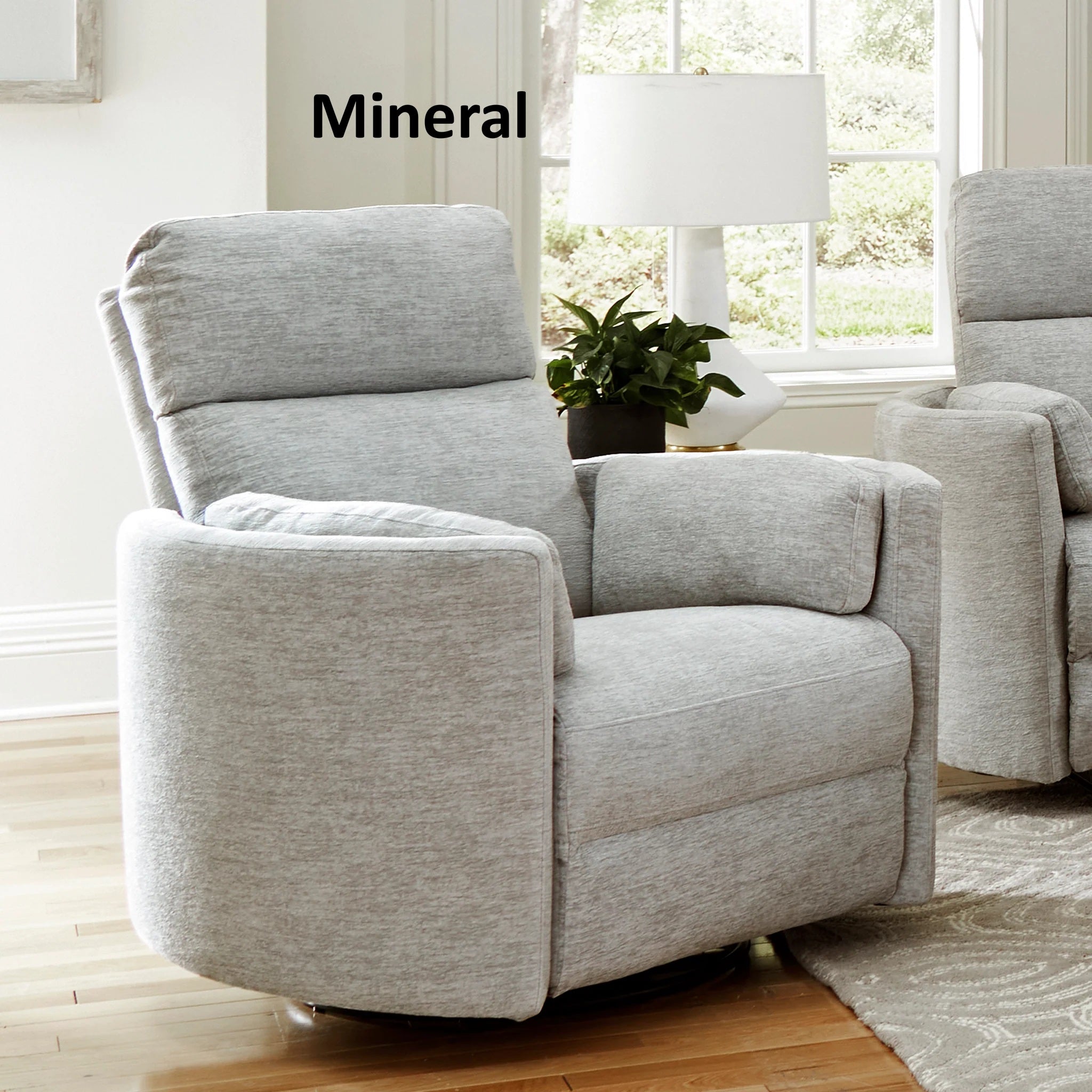 Radius Power Swivel Rocker Recliner (Fabric)