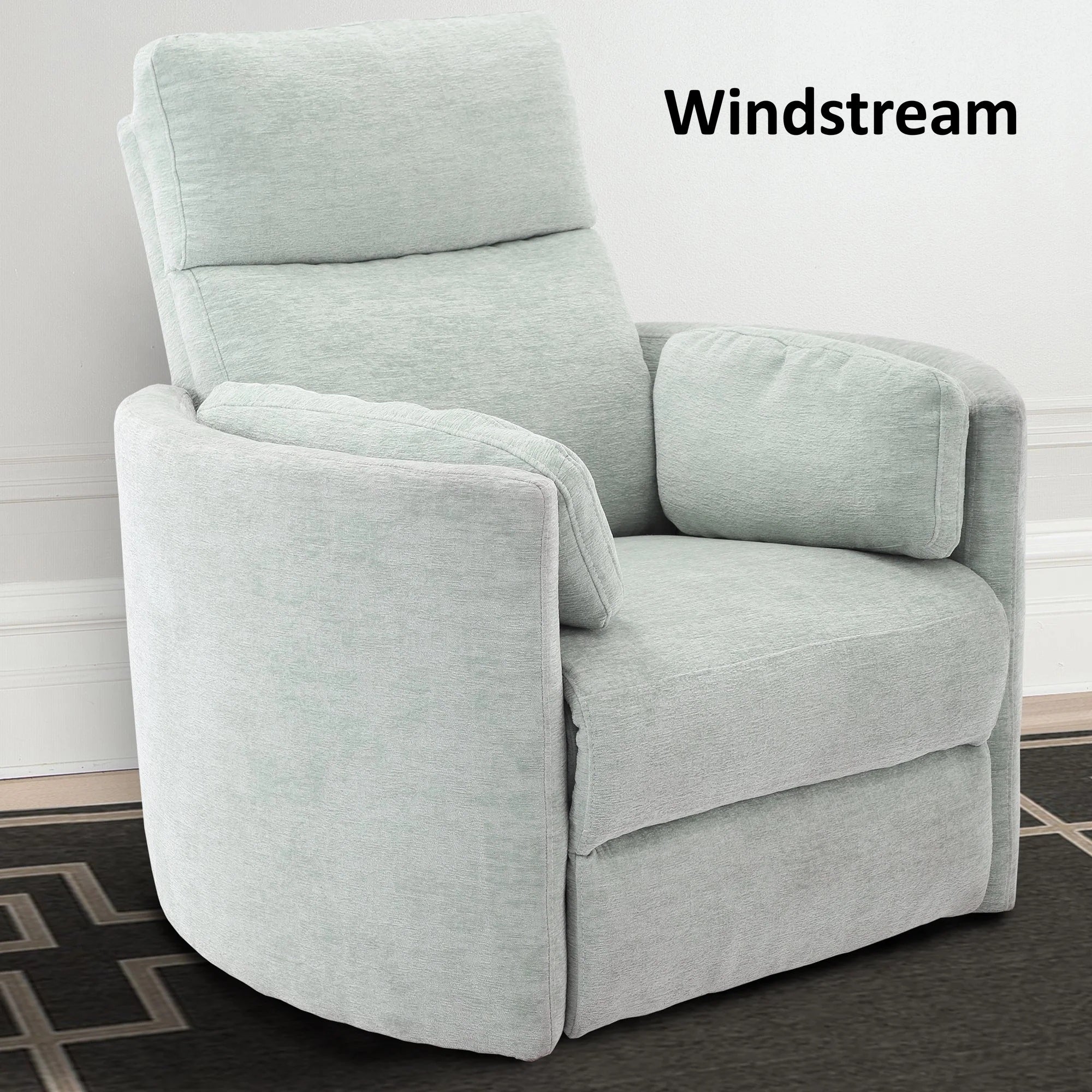 Radius Power Swivel Rocker Recliner (Fabric)