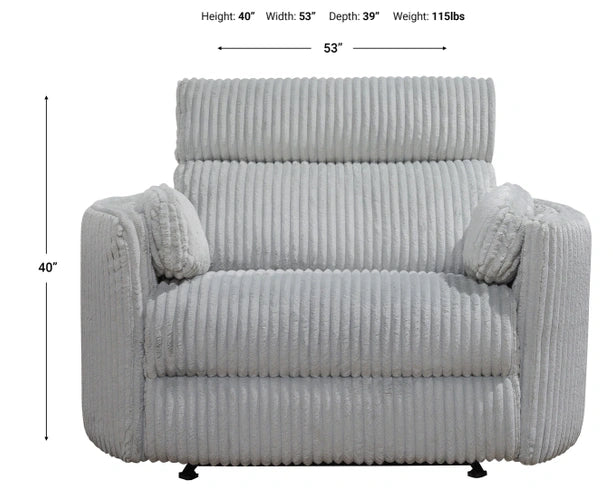 Radius XL Oversized Power Recliner