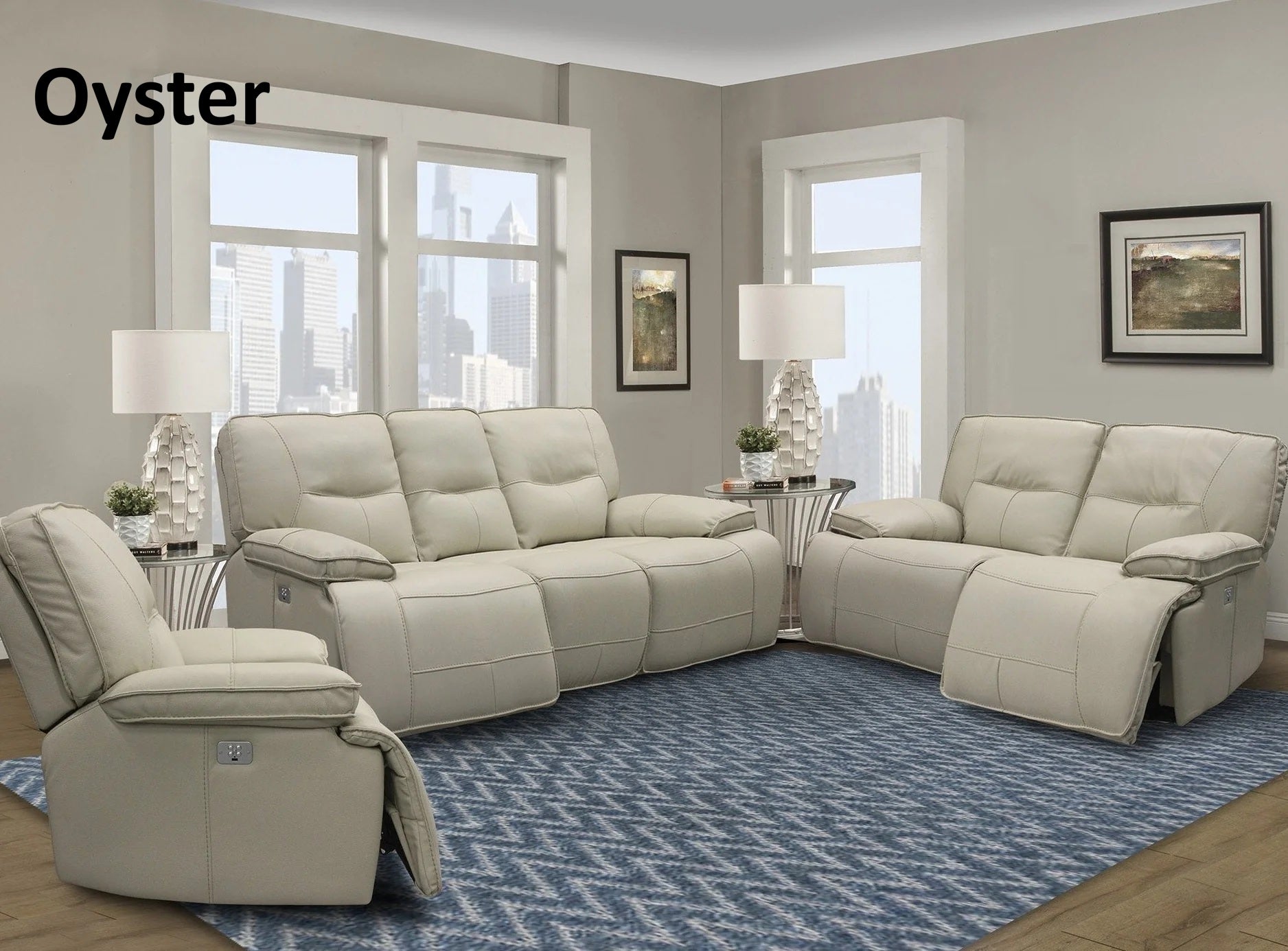 Spartacus Sectional, Sofa, Loveseat, and Recliner