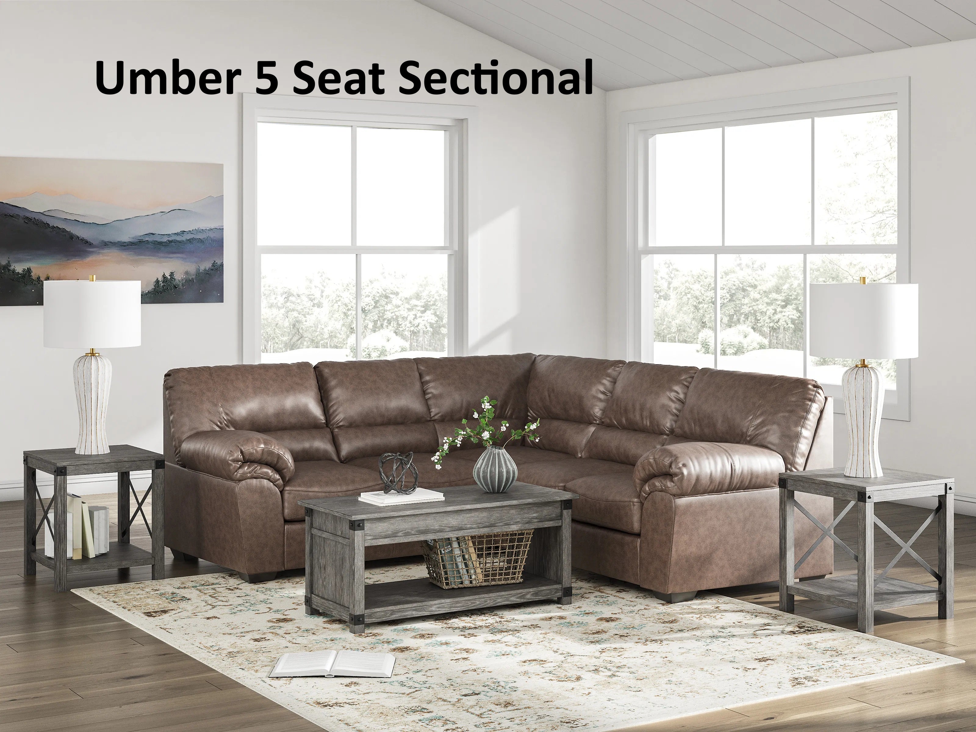 Willowbend Set- Sofa, Loveseat, Recliner, and Sectional