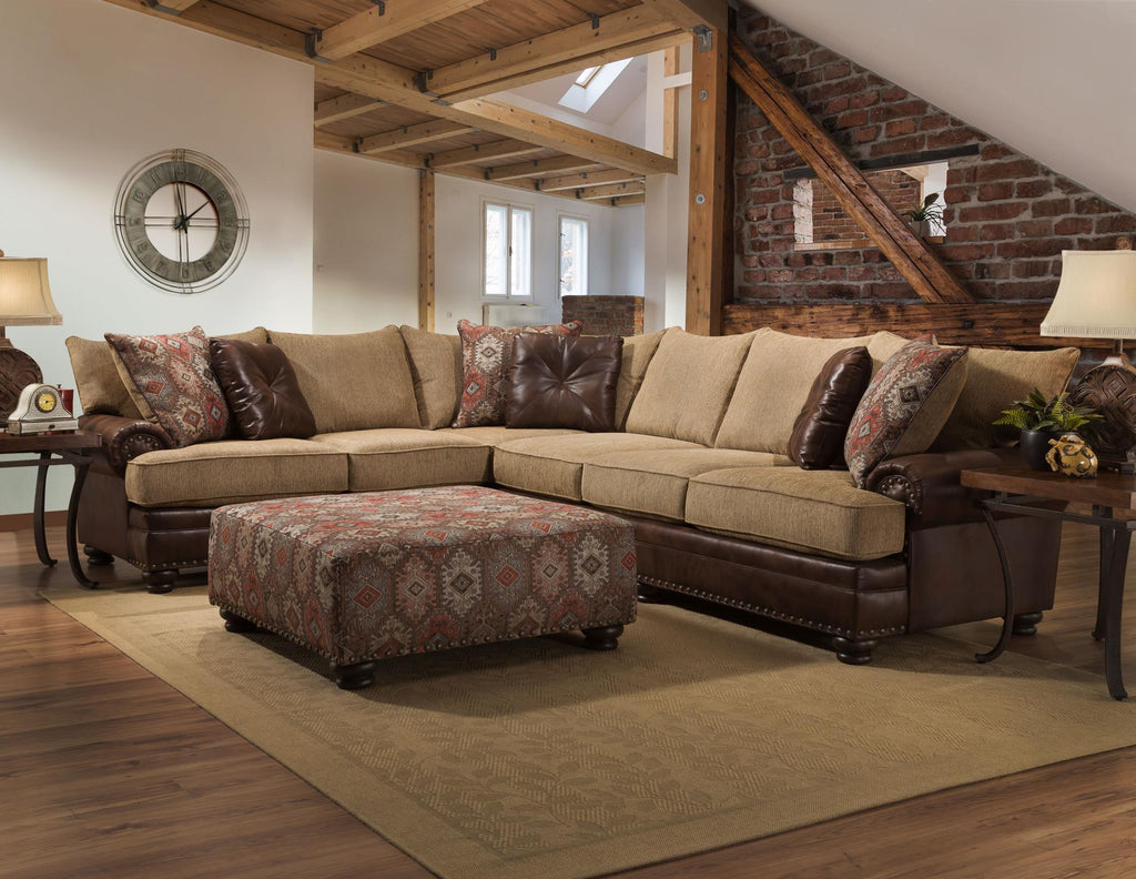 Yellowstone Canyon Sectional, Sofa, Loveseat, Chair, and Ottoman